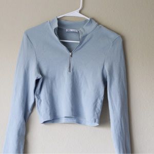 Baby blue long sleeve